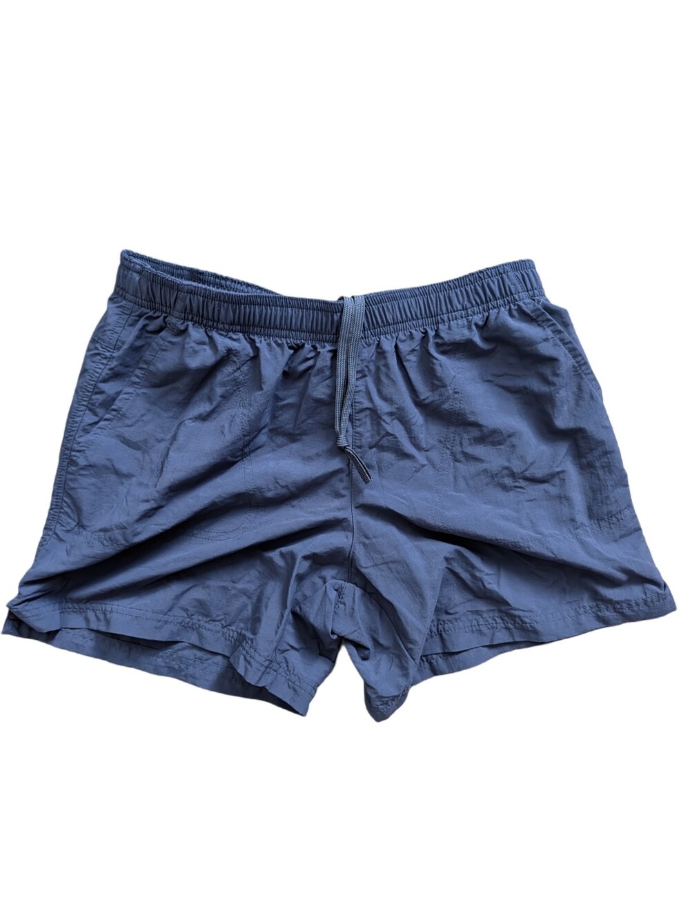 Columbia Womens Navy Sandy River Omni-Shade Omni-Shield Hiking Shorts Size Small